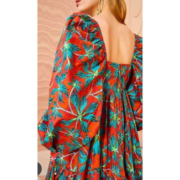 Ulla Johnson Alita Mini Dress in Tropical NWT Size 00 - Picture 2 of 12